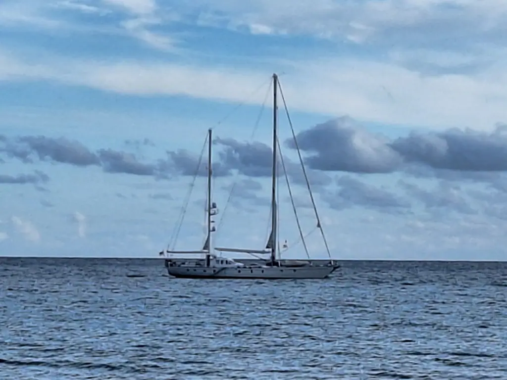 Voilier au large de Majorque