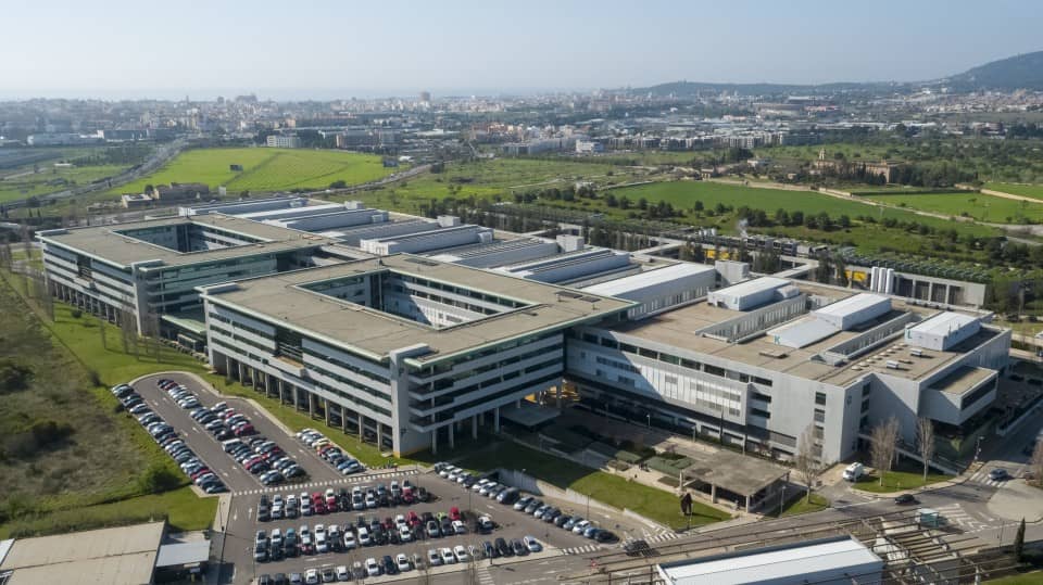 Vue aérienne de l’Hospital Universitario Son Espases à Palma de Majorque