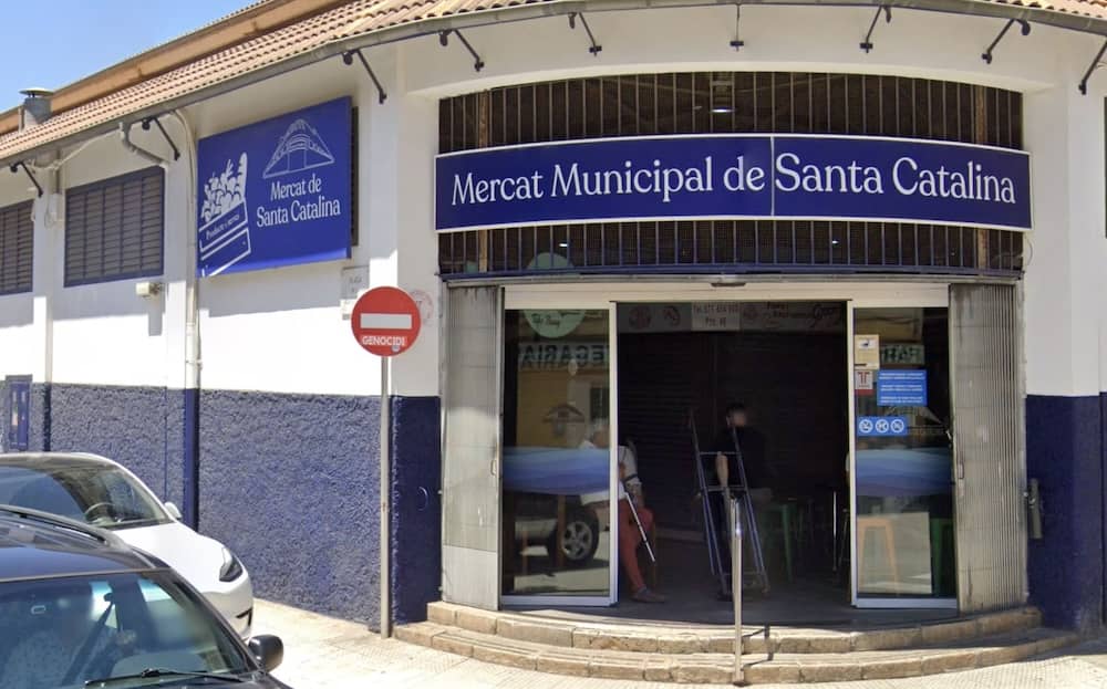 Entrée du Mercat Municipal de Santa Catalina à Palma de Majorque